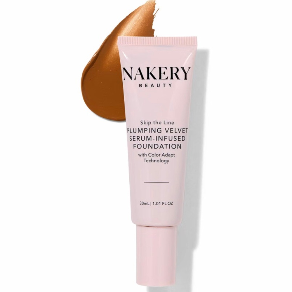Nakery Plumping Velvet Serum-Infused Foundation Deep